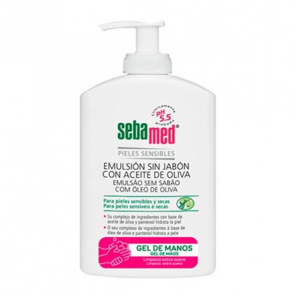 Sebamed Emulsión Sin Jabón con Aceite de Oliva 3