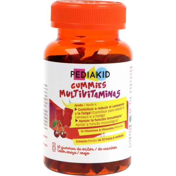 Pediakid Multivitaminas Gominolas 60 Unidades