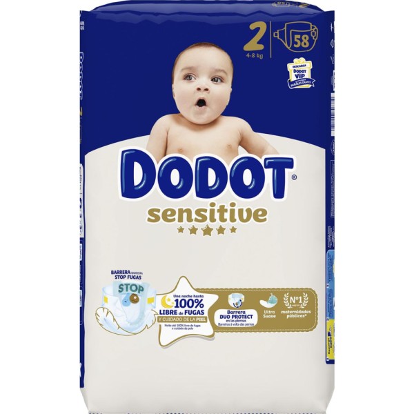 Dodot sensitive pañales 4-8kg
